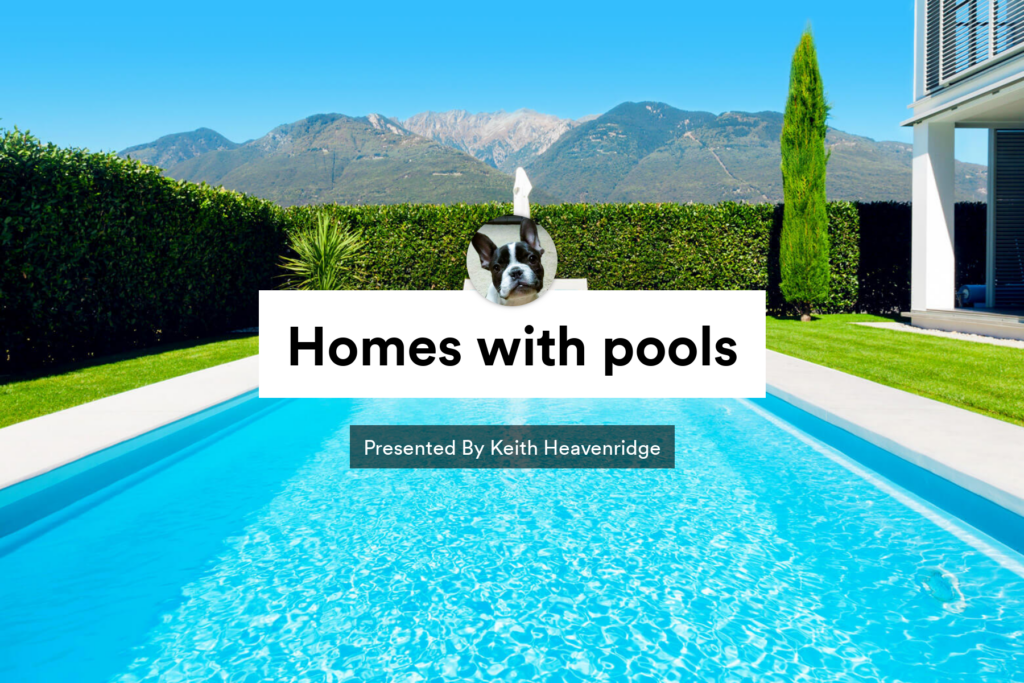 Homes with pools